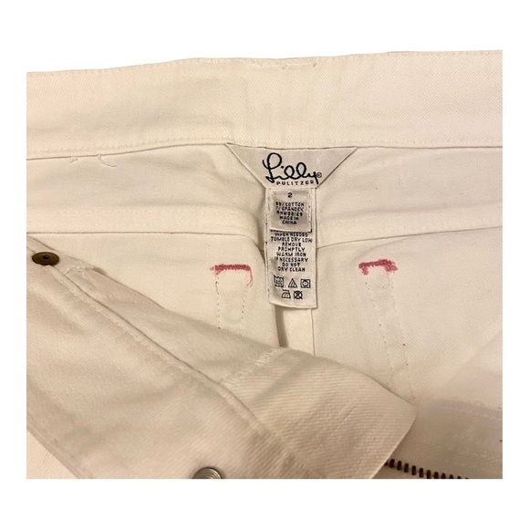 Lily Pulitzer Bootcut Embroidered Jeans - Picture 5 of 6